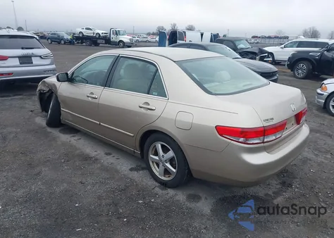 2004 Honda Accord 2.4 Ex из США, поврежденный, VIN 1HGCM56684A037387
